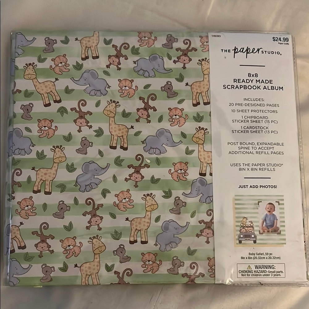 The Paper Studio Animal Scrapbook Album